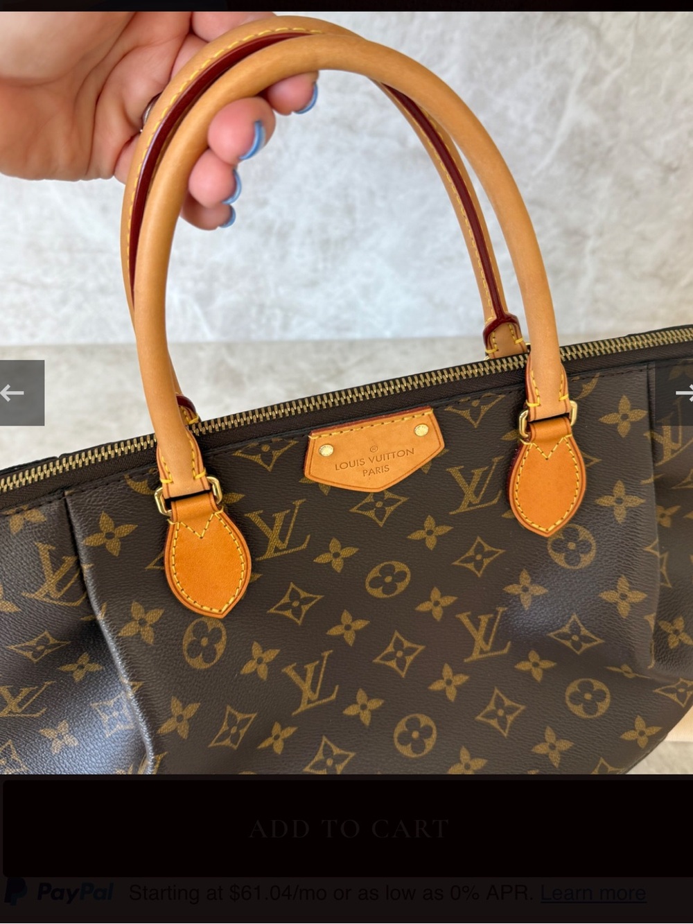 Authentic Louis Vuitton Turenne MM - Picture 6 of 16